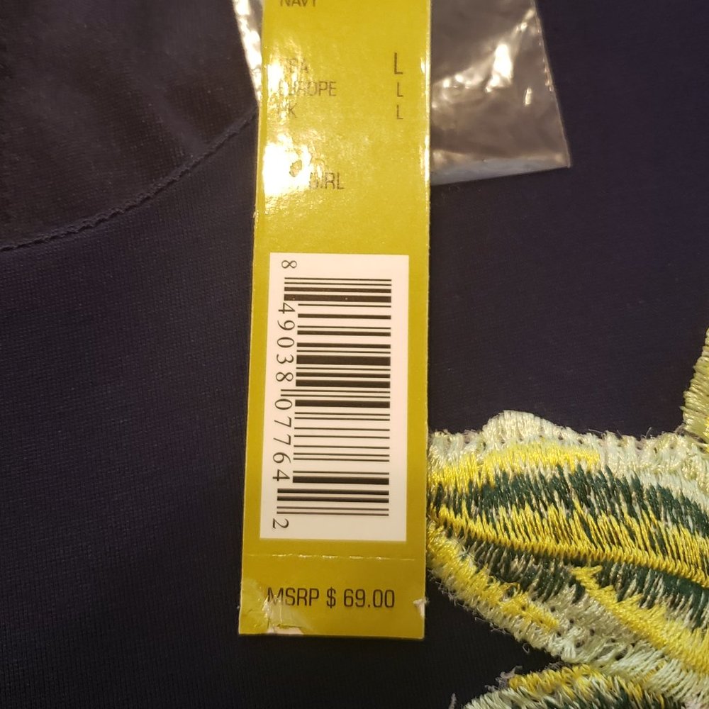 GB "Love Lemons" Blue Top NWT - Picture 6 of 10